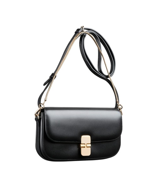 A.P.C.（アーペーセー）の「CLUTCH GRACE CHAINE  24P（クラッチバッグ・レディース・ブルー系その他/ブラウン/ブラック・ONESIZE）」の4枚目の写真