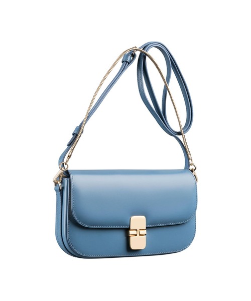 A.P.C.（アーペーセー）の「CLUTCH GRACE CHAINE  24P（クラッチバッグ・レディース・ブルー系その他/ブラウン/ブラック・ONESIZE）」の9枚目の写真