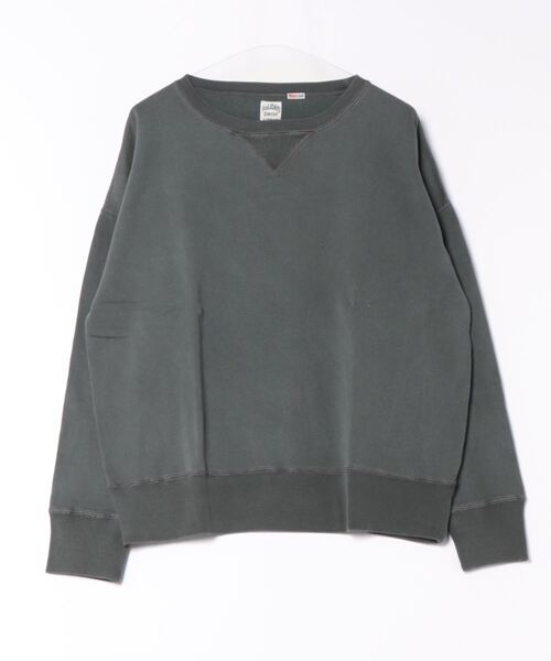JOURNAL STANDARD relume(ジャーナルスタンダード レリューム)の「【HOLIDAYS COMFORT】VINTAGEカコウロゴスウェット(スウェット・レディース・ライトグレー/ライトグリーン/サックスブルー/アイボリー/ブラック系その他・FREE)」の3枚目の写真