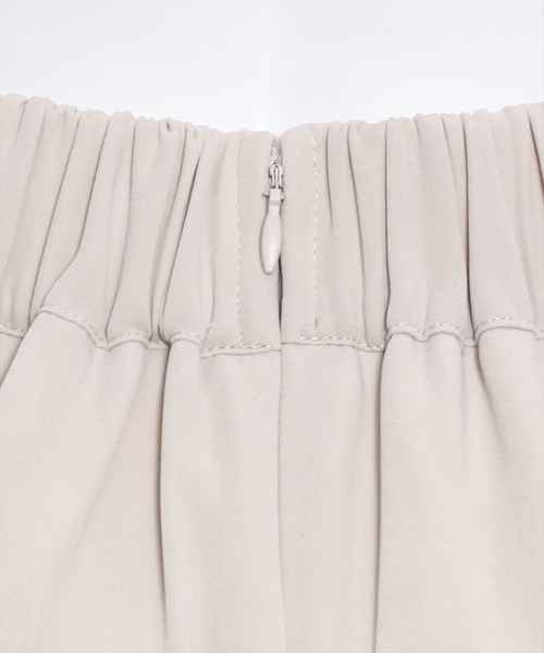 clear（クリア）の「アシンメトリーフリルロングスカート[大人 フェミニン 上品]≪再入荷≫（スカート・レディース・ブラック/ブルーグレー/ライトベージュ・S/M）」の9枚目の写真