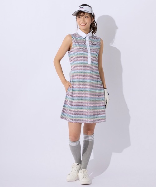 【セール】【marie claire/マリ.クレール】レディースワンピース ゴルフ 接触冷感（ワンピース）｜marie claire（マリ・クレール）