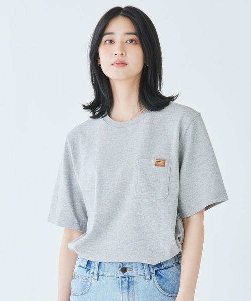 L.L.Bean(エルエルビーン)の「ビーンビルト・ポケット・グラフィック・ティ、半袖 ジャパン・フィット(Tシャツ/カットソー・メンズ・グレー/アイボリー/ネイビー/オレンジ・SMALL/MEDIUM/LARGE/X-LARGE/XX-LARGE)」の15枚目の写真