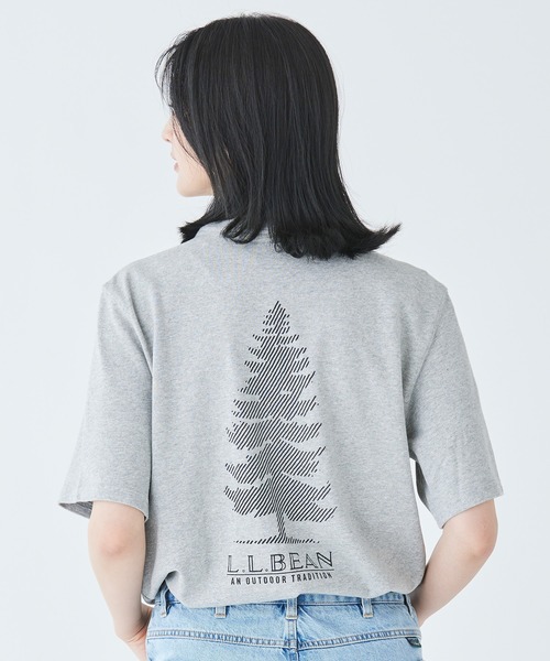 L.L.Bean(エルエルビーン)の「ビーンビルト・ポケット・グラフィック・ティ、半袖 ジャパン・フィット(Tシャツ/カットソー・メンズ・グレー/アイボリー/ネイビー/オレンジ・SMALL/MEDIUM/LARGE/X-LARGE/XX-LARGE)」の18枚目の写真
