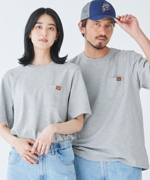 L.L.Bean(エルエルビーン)の「ビーンビルト・ポケット・グラフィック・ティ、半袖 ジャパン・フィット(Tシャツ/カットソー・メンズ・グレー/アイボリー/ネイビー/オレンジ・SMALL/MEDIUM/LARGE/X-LARGE/XX-LARGE)」の9枚目の写真