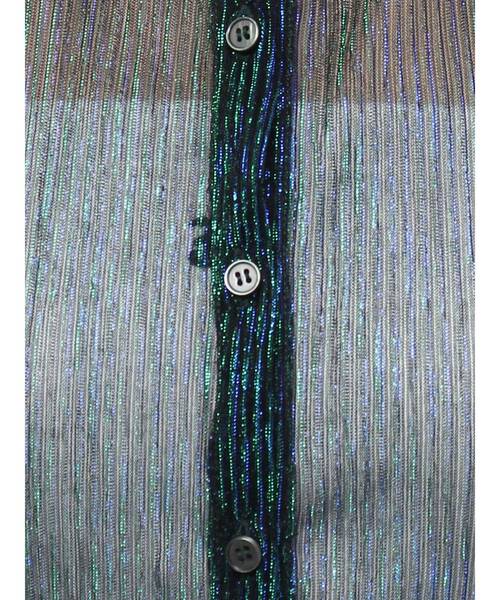 セール】プリーツラメシアーカーデ（カーディガン/ボレロ）｜jouetie