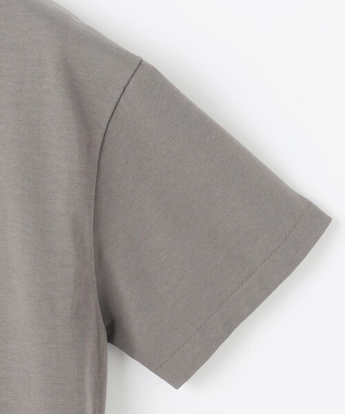 23区(ニジュウサンク)の「【洗える】スビンギザ クロップド Tシャツ(Tシャツ/カットソー・レディース・ホワイト系/カーキ系/ブラック系・38)」の21枚目の写真