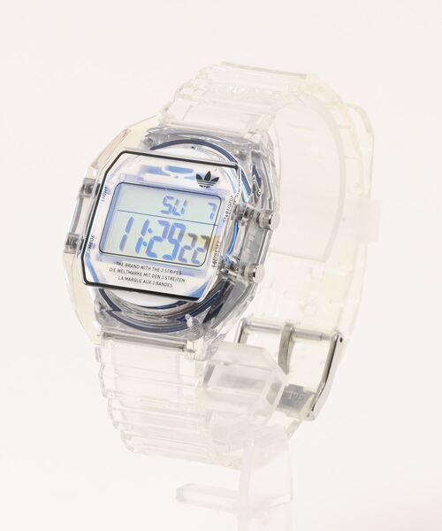 ＪＵＧＬＡＮＳ（ユグランス）の「ADIDAS DIGITAL TWO Crystal AOST24061 AOST24064 AOST24065（デジタル腕時計・メンズ・ブラック/グリーン/ブルー・FREE）」の3枚目の写真