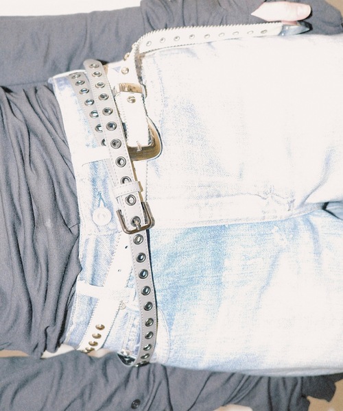 igi(イジ)の「EYELET SLIM BELT/アイレットスリムベルト(ベルト・レディース・グレー・FREE)」の18枚目の写真