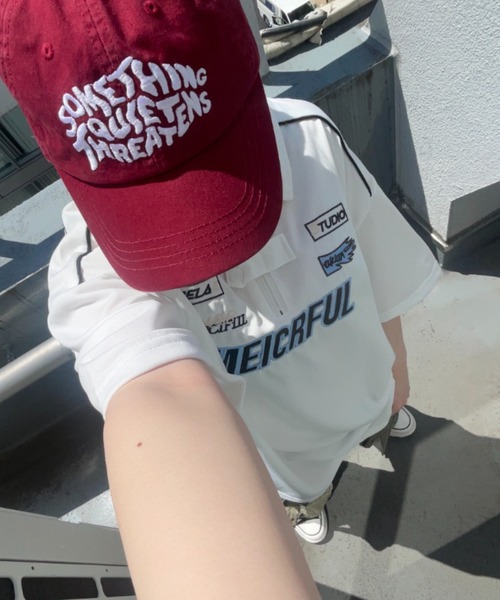 B.R.U(ブル)の「ユニフォーム/ゲームシャツ半袖ポロ(Tシャツ/カットソー・メンズ・ホワイト/ブラック・FREE)」の10枚目の写真