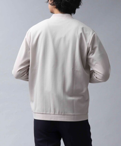 NOLLEY’S（ノーリーズ）の「【ACTIVE SECT】ドライタッチ ボタンレスカーディガン（カーディガン/ボレロ・メンズ・ベージュ/ブラック/ブルー系その他/ダークネイビー/イエロー・M/L）」の8枚目の写真