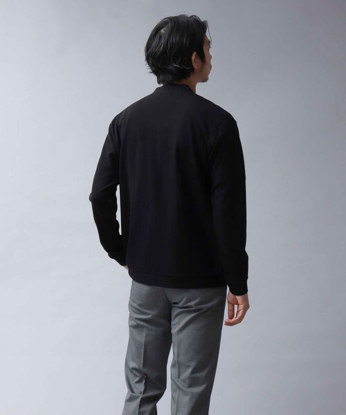 NOLLEY’S（ノーリーズ）の「【ACTIVE SECT】ドライタッチ ボタンレスカーディガン（カーディガン/ボレロ・メンズ・ベージュ/ブラック/ブルー系その他/ダークネイビー/イエロー・M/L）」の21枚目の写真