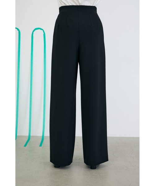 ENFOLD（エンフォルド）の「ダブルクロス ハイウエストワイドパンツ