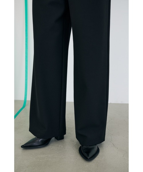 ENFOLD（エンフォルド）の「ダブルクロス ハイウエストワイドパンツ