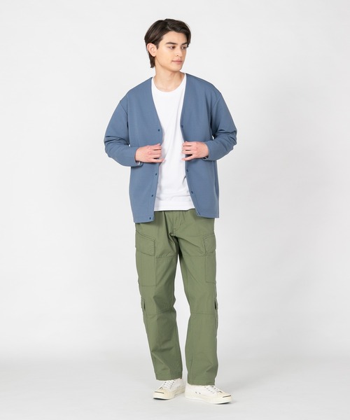 JEANS MATE(ジーンズメイト)の「【KAITEKI+/カイテキ】快適 吸水速乾 ドライタッチ イージーケア ストレッチ ドライリップルボタンカーディガン(カーディガン/ボレロ・メンズ・ブラック/ライトグレー/ダークブルー・X-LARGE/LARGE/MEDIUM)」の17枚目の写真