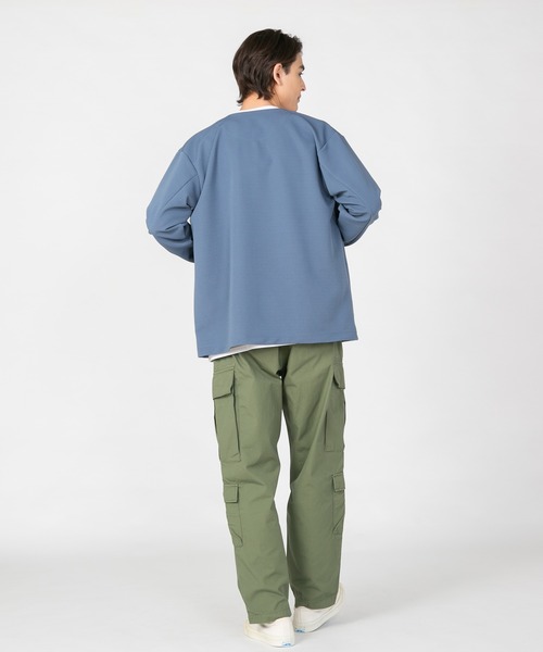 JEANS MATE(ジーンズメイト)の「【KAITEKI+/カイテキ】快適 吸水速乾 ドライタッチ イージーケア ストレッチ ドライリップルボタンカーディガン(カーディガン/ボレロ・メンズ・ブラック/ライトグレー/ダークブルー・X-LARGE/LARGE/MEDIUM)」の19枚目の写真