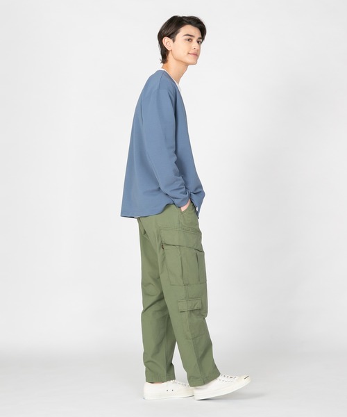 JEANS MATE(ジーンズメイト)の「【KAITEKI+/カイテキ】快適 吸水速乾 ドライタッチ イージーケア ストレッチ ドライリップルボタンカーディガン(カーディガン/ボレロ・メンズ・ブラック/ライトグレー/ダークブルー・X-LARGE/LARGE/MEDIUM)」の20枚目の写真