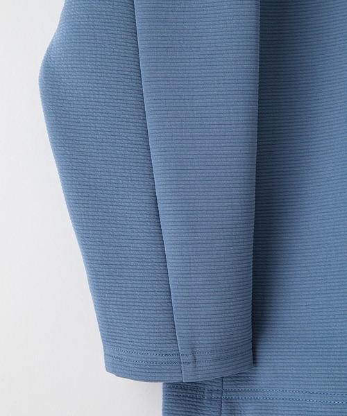 JEANS MATE(ジーンズメイト)の「【KAITEKI+/カイテキ】快適 吸水速乾 ドライタッチ イージーケア ストレッチ ドライリップルボタンカーディガン(カーディガン/ボレロ・メンズ・ブラック/ライトグレー/ダークブルー・X-LARGE/LARGE/MEDIUM)」の12枚目の写真