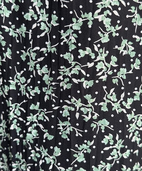 DouDou(ドゥドゥ)の「【新色追加】プリントフレアスカート(スカート・レディース・ブラウン/グリーン/ブラック/ブルー/ピンク・FREE)」の15枚目の写真