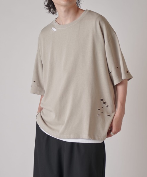 Lui's（ルイス）の「【DAIRIKU/ダイリク】PEACE Long Sleeve Tee