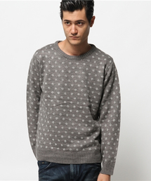 SEVENDAYS=SUNDAY | ドットジャカード　長袖プルオーバー(ニット/セーター)