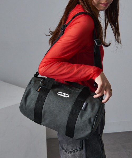 OUTDOOR PRODUCTS（アウトドアプロダクツ）の「【OUTDOOR PRODUCTS】ロールボストンバッグ 231LRG MEDEIUM（ショルダーバッグ・レディース・ブラック/ネイビー/ベージュ/グレー/スカイブルー/オレンジ/グリーン/バーガンディー/ピンク/レッド/ライム/パープル・FREE）」の3枚目の写真