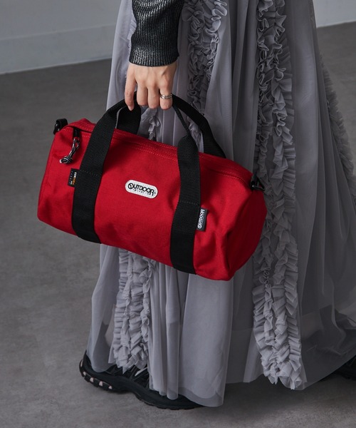 OUTDOOR PRODUCTS（アウトドアプロダクツ）の「【OUTDOOR PRODUCTS】ロールボストンバッグ 231LRG MEDEIUM（ショルダーバッグ・レディース・ブラック/ネイビー/ベージュ/グレー/スカイブルー/オレンジ/グリーン/バーガンディー/ピンク/レッド/ライム/パープル・FREE）」の10枚目の写真