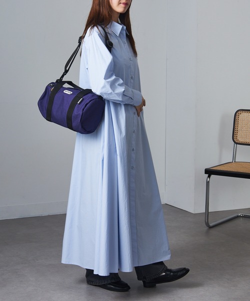 OUTDOOR PRODUCTS（アウトドアプロダクツ）の「【OUTDOOR PRODUCTS】ロールボストンバッグ 231LRG MEDEIUM（ショルダーバッグ・レディース・ブラック/ネイビー/ベージュ/グレー/スカイブルー/オレンジ/グリーン/バーガンディー/ピンク/レッド/ライム/パープル・FREE）」の13枚目の写真