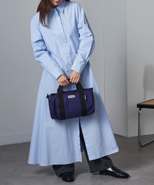 OUTDOOR PRODUCTS（アウトドアプロダクツ）の「【OUTDOOR PRODUCTS】ロールボストンバッグ 231LRG MEDEIUM（ショルダーバッグ・レディース・ブラック/ネイビー/ベージュ/グレー/スカイブルー/オレンジ/グリーン/バーガンディー/ピンク/レッド/ライム/パープル・FREE）」の14枚目の写真