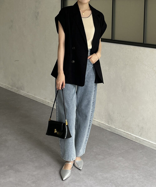 Thevon（ゼボン）の「ストラップミュール（パンプス・レディース・シルバー/ブラック・M/L）」の12枚目の写真