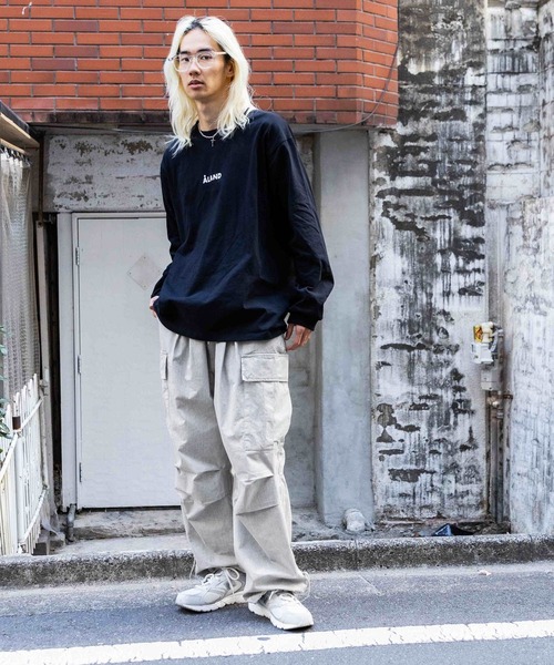 THE MILE(ザマイル)の「THE MILE/CN BALLON パンツ(カーゴパンツ・メンズ・ダークグレー/グレー・SMALL/MEDIUM/LARGE)」の3枚目の写真