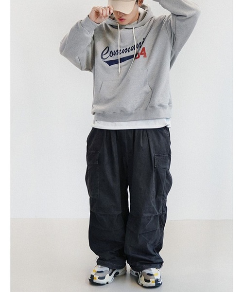 THE MILE(ザマイル)の「THE MILE/CN BALLON パンツ(カーゴパンツ・メンズ・ダークグレー/グレー・SMALL/MEDIUM/LARGE)」の8枚目の写真