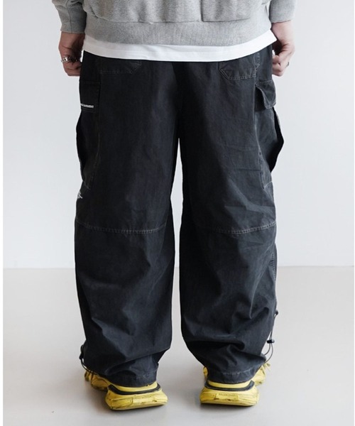 THE MILE(ザマイル)の「THE MILE/CN BALLON パンツ(カーゴパンツ・メンズ・ダークグレー/グレー・SMALL/MEDIUM/LARGE)」の13枚目の写真