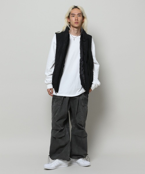 THE MILE(ザマイル)の「THE MILE/CN BALLON パンツ(カーゴパンツ・メンズ・ダークグレー/グレー・SMALL/MEDIUM/LARGE)」の14枚目の写真
