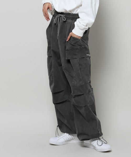 THE MILE(ザマイル)の「THE MILE/CN BALLON パンツ(カーゴパンツ・メンズ・ダークグレー/グレー・SMALL/MEDIUM/LARGE)」の16枚目の写真