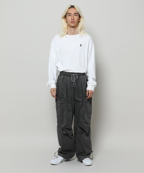 THE MILE(ザマイル)の「THE MILE/CN BALLON パンツ(カーゴパンツ・メンズ・ダークグレー/グレー・SMALL/MEDIUM/LARGE)」の18枚目の写真