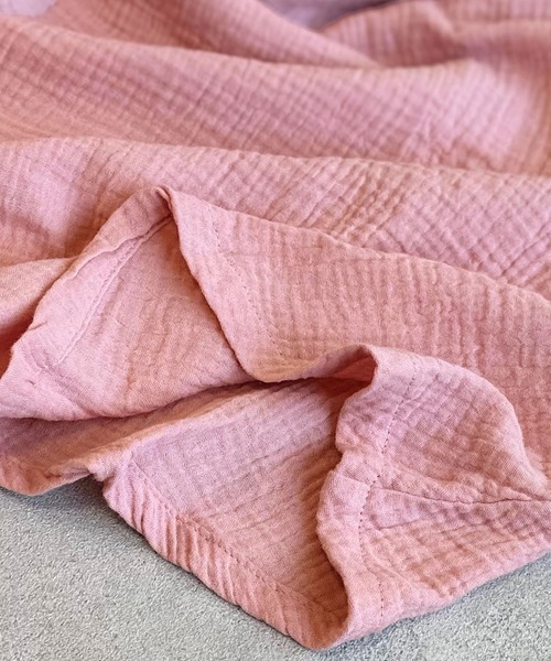 CALMIA（カルミア）の「Wガーゼフリルカラーロングスリーブワンピース（ワンピース・キッズ・ベージュ/チャコール/ピンク・100/150/140/110/90/80/130/120）」の9枚目の写真