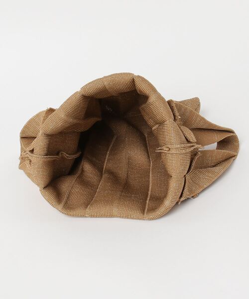 ROOTOTE(ルートート)の「ルートート ジャバラ折ラメ入りミニエコバッグ(エコバッグ/サブバッグ・レディース・ホワイト系/ゴールド系・F)」の17枚目の写真