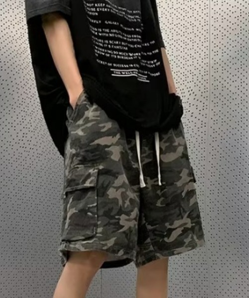 Sculptor 迷彩 カモフラ ハーフパンツ SCULPTOR（スカルプター）の「Camouflage Shorts/カモフラージュ