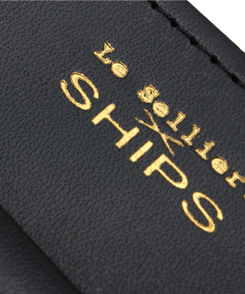 SHIPS JET BLUE(シップスジェットブルー)の「Le Sellier: レザーウォレット(財布・メンズ・ブラック/ネイビー・ONE SIZE)」の8枚目の写真