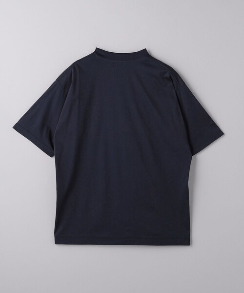 UNITED ARROWS(ユナイテッドアローズ)の「シルケットスムース モックネックTシャツ(Tシャツ/カットソー・メンズ・ダークグリーン/ネイビー/オフホワイト・S/M/L/XL)」の15枚目の写真