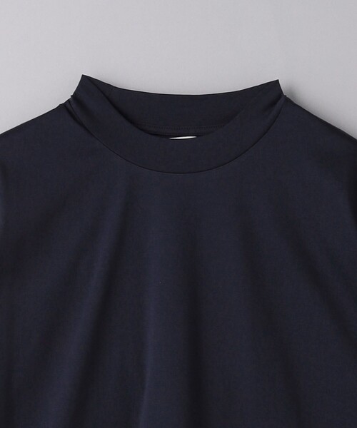 UNITED ARROWS(ユナイテッドアローズ)の「シルケットスムース モックネックTシャツ(Tシャツ/カットソー・メンズ・ダークグリーン/ネイビー/オフホワイト・S/M/L/XL)」の16枚目の写真