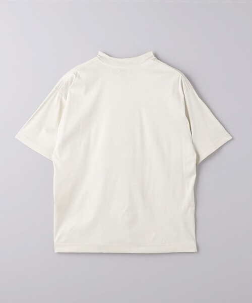 UNITED ARROWS(ユナイテッドアローズ)の「シルケットスムース モックネックTシャツ(Tシャツ/カットソー・メンズ・ダークグリーン/ネイビー/オフホワイト・S/M/L/XL)」の20枚目の写真
