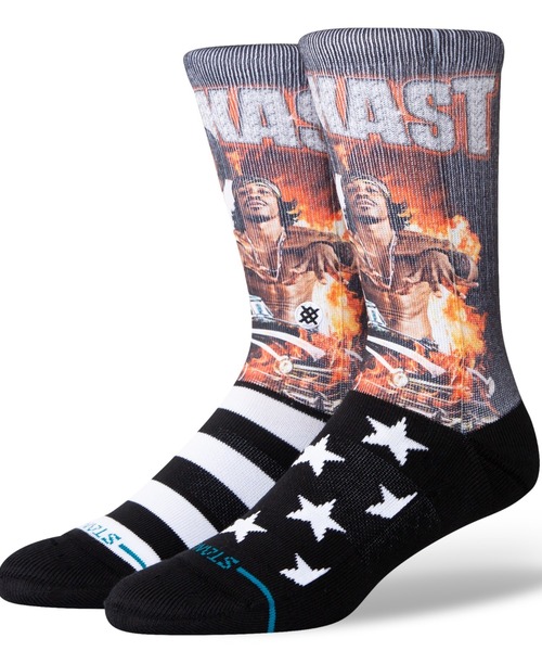 STANCE(スタンス)の「STANCE /スタンス/STANKONIA CREW SOX(ソックス/靴下・メンズ・ブラック・L)」の1枚目の写真