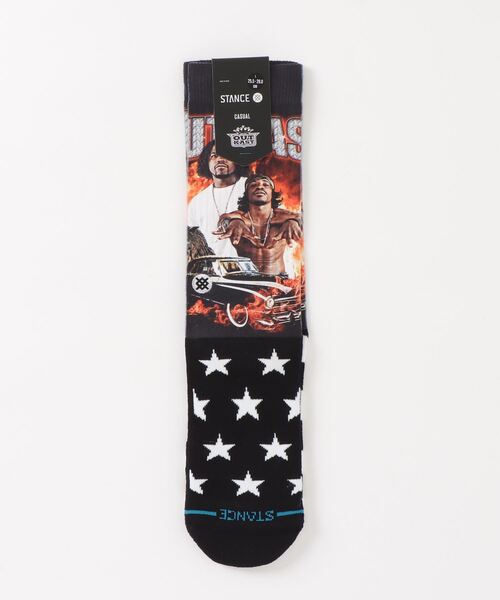 STANCE(スタンス)の「STANCE /スタンス/STANKONIA CREW SOX(ソックス/靴下・メンズ・ブラック・L)」の5枚目の写真