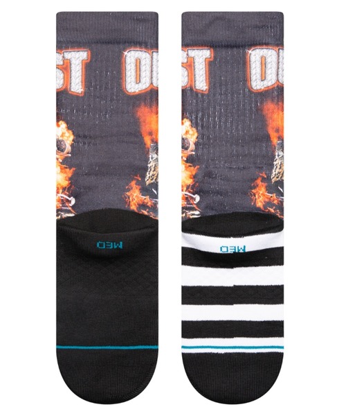 STANCE(スタンス)の「STANCE /スタンス/STANKONIA CREW SOX(ソックス/靴下・メンズ・ブラック・L)」の4枚目の写真
