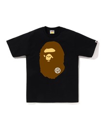 A BATHING APE Tシャツ　ビッグプリント　短丈　ピチT 2XS A BATHING APE（アベイシングエイプ）の「BIG APE HEAD TEE（T