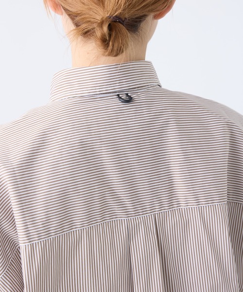 meltum(メルタム)の「LOOSE STRIPE SHIRT S/S(シャツ/ブラウス・メンズ・ブルー/ベージュ/ネイビー・MEDIUM/LARGE)」の18枚目の写真