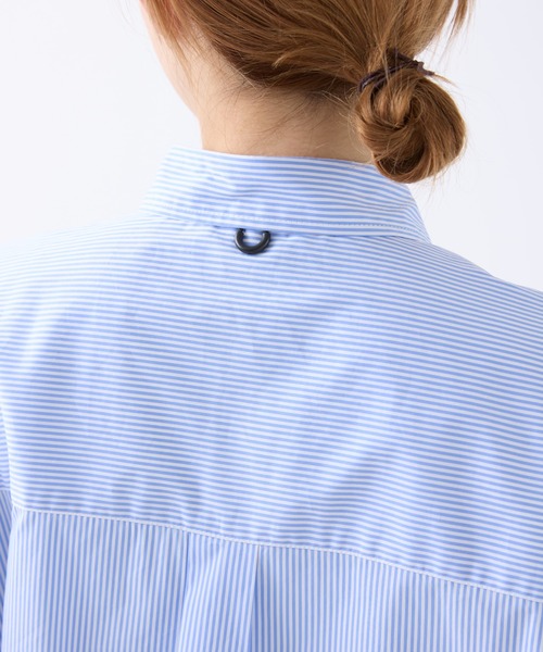 meltum(メルタム)の「LOOSE STRIPE SHIRT S/S(シャツ/ブラウス・メンズ・ブルー/ベージュ/ネイビー・MEDIUM/LARGE)」の10枚目の写真