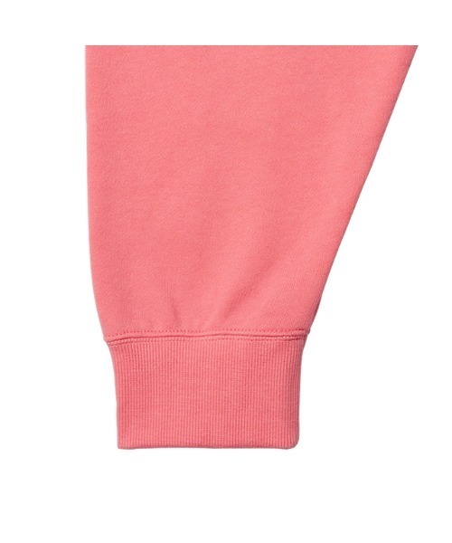 Onitsuka Tiger オニツカタイガー パーカー ピンク サイズ:L | 24秋冬 ウィメンズ フーディー | WOMENS HOODIE | パーカー プルオーバー ロゴ プリント 裏毛 コットン | トップス 【レディース】【中古】 Onitsuka Tiger（オニツカタイガー）の「WOMEN'S HOODIE / ウィメンズ