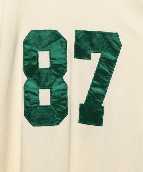 LOWRYS FARM（ローリーズファーム）の「ナンバリング８Ｓ　144617（Tシャツ/カットソー・レディース・オフホワイト/ネイビー/レッド・FREE）」の12枚目の写真